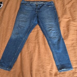 Old Navy High-Rise Super Skinny Jeans - Light Blue